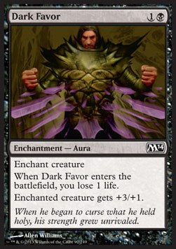 Benevolenza Oscura - Magic 2014 (Common) [M14-92]