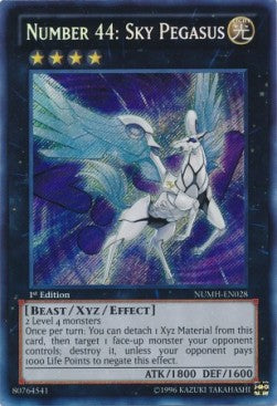Numero 44: Pegaso del Cielo - Number Hunters (Secret Rare) [NUMH-028]
