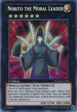 Norito il Leader Morale - Number Hunters (Secret Rare) [NUMH-039]