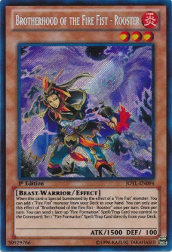 Fratellanza del Pugno di Fuoco - Gallo - Judgment of the Light (Secret Rare) [JOTL-094]
