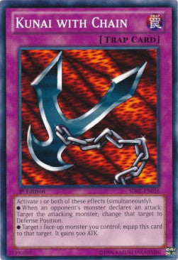 Kunai con Catena - Structure Deck: Saga of Blue-Eyes White Dragon (Common) [SDBE-035]