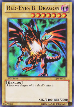 Drago Nero Occhi Rossi - Legendary Collection 4: Mega Pack (Ultra Rare) [LCJW-003]