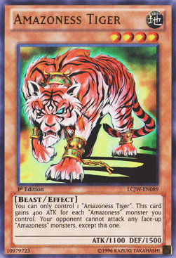 Tigre Amazoness - Legendary Collection 4: Mega Pack (Ultra Rare) [LCJW-089]