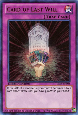 Carta delle Ultime Volontà - Legendary Collection 4: Joey's World (Ultra Rare) [LC04-003]