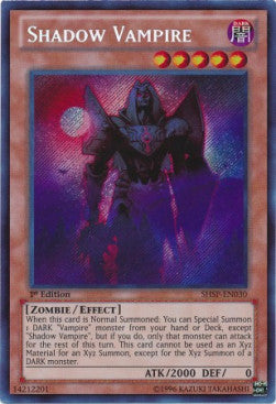 Vampiro Ombra - Shadow Specters (Secret Rare) [SHSP-030]