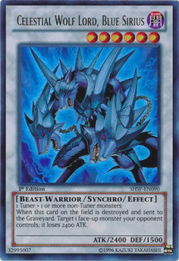 Signore Lupo Celestiale, Sirio Blu - Shadow Specters (Ultra Rare) [SHSP-090]