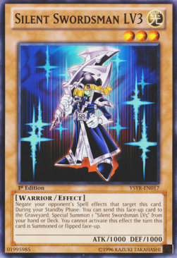Spadaccino Silente LV3 - Starter Deck: Yugi Reloaded (Common) [YSYR-017]