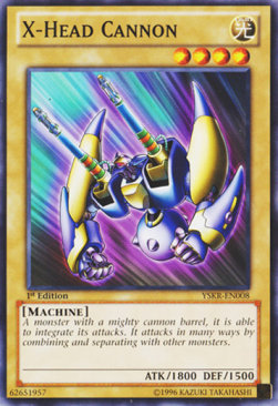X-Testa Cannone - Starter Deck: Kaiba Reloaded (Common) [YSKR-008]