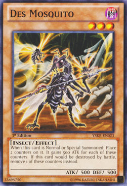 Zanzara Des - Starter Deck: Kaiba Reloaded (Common) [YSKR-023]