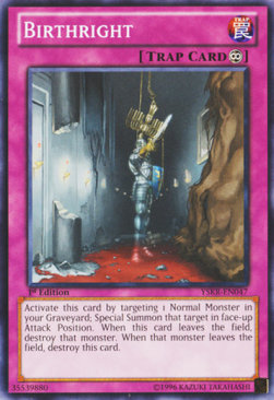 Diritto di Nascita - Starter Deck: Kaiba Reloaded (Common) [YSKR-047]