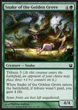 Serpente di Bosco Dorato - Born of the Gods (Common) [BNG-141]