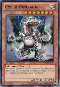 Cyber Dinosauro - Structure Deck: Cyber Dragon Revolution (Common) [SDCR-009]