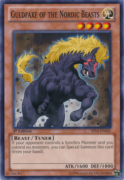 Guldfaxe delle Bestie Nordic - Star Pack 2014 (Common) [SP14-045]