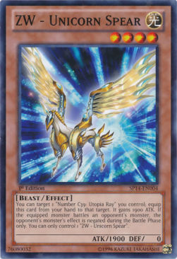 ZW - Unicorno Lancia - Star Pack 2014 (Starfoil Rare) [SP14-004]