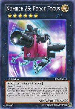 Numero 25: Focus Forza - Star Pack 2014 (Starfoil Rare) [SP14-026]