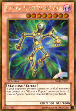 Burattino Arnese Bambola Magnete - Premium Gold (Gold Secret Rare) [PGLD-002]