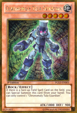 Cronomalia Guardiano Tula - Premium Gold (Gold Secret Rare) [PGLD-003]