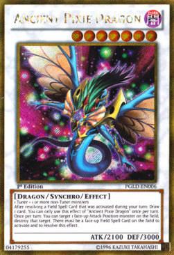 Antico Drago Pixie - Premium Gold (Gold Secret Rare) [PGLD-006]