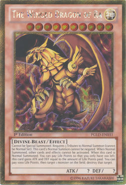Drago Alato di Ra - Premium Gold (Gold Secret Rare) [PGLD-031]