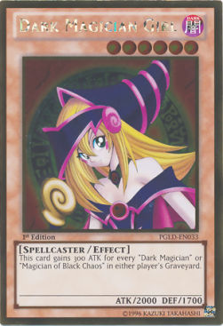 Ragazza Maga Nera - Premium Gold (Gold Rare) [PGLD-033]