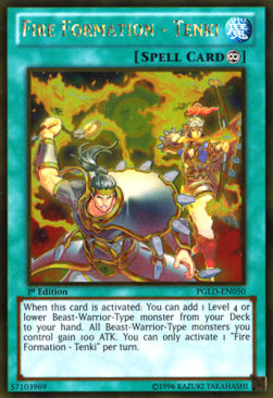 Formazione di Fuoco - Tenki - Premium Gold (Gold Rare) [PGLD-050]