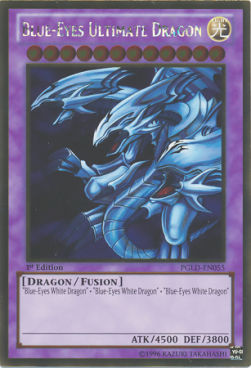 Drago Occhi Blu Finale - Premium Gold (Gold Rare) [PGLD-055]