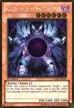 Caius il Monarca dell'Ombra - Premium Gold (Gold Rare) [PGLD-066]