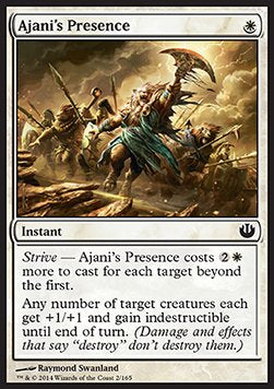 Presenza di Ajani - Viaggio verso Nyx (Common) [JOU-2]