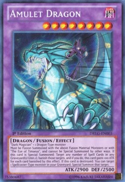 Drago Amuleto - Dragons of Legend (Secret Rare) [DRLG-003]