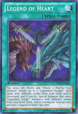Leggenda del Cuore - Dragons of Legend (Secret Rare) [DRLG-006]