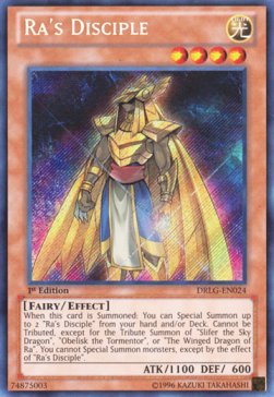 Discepolo di Ra - Dragons of Legend (Secret Rare) [DRLG-024]