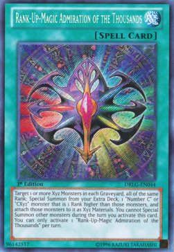 Alza-Rango-Magico Ammirazione delle Migliaia - Dragons of Legend (Secret Rare) [DRLG-044]