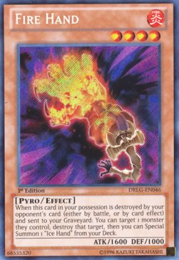 Mano di Fuoco - Dragons of Legend (Secret Rare) [DRLG-046]