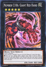 Numero C106: Mano Gigante Rossa - Dragons of Legend (Super Rare) [DRLG-049]
