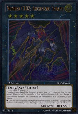 Numero C102: Arcidemone Serafino - Primal Origin (Ultimate Rare) [PRIO-044]