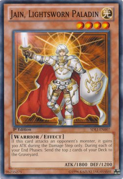 Jain, Paladino Fedele della Luce - Structure Deck: The Realm of Light (Common) [SDLI-007]
