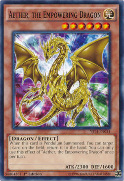 Aether, il Drago Potenziatore - Super Starter: Space-Time Showdown (Common) [YS14-011]