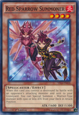 Evocatrice Uccello Rosso - Super Starter: Space-Time Showdown (Common) [YS14-018]
