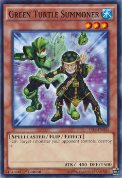 Evocatore Tartaruga Verde - Super Starter: Space-Time Showdown (Common) [YS14-020]