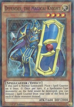 Difensore, il Cavaliere Magico - Battle Pack 3: Monster League (Shatterfoil) [BP03-054]