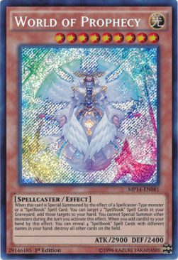 Mondo della Profezia - 2014 Mega-Tins Mega-Pack (Secret Rare) [MP14-081]
