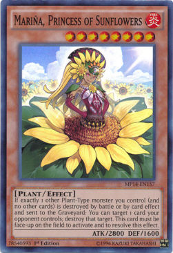Mariña, Principessa dei Girasoli - 2014 Mega-Tins Mega-Pack (Super Rare) [MP14-157]