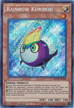 Kuriboh Arcobaleno - 2014 Mega-Tins Mega-Pack (Secret Rare) [MP14-188]
