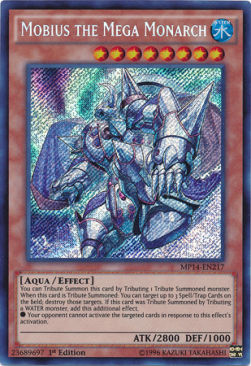 Mobius il Mega Monarca - 2014 Mega-Tins Mega-Pack (Secret Rare) [MP14-217]