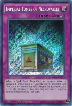 Tombe Imperiali della Necrovalle - 2014 Mega-Tins Mega-Pack (Secret Rare) [MP14-235]