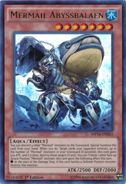 Sirenide Abyssbalaen - 2014 Mega-Tins Mega-Pack (Ultra Rare) [MP14-055]
