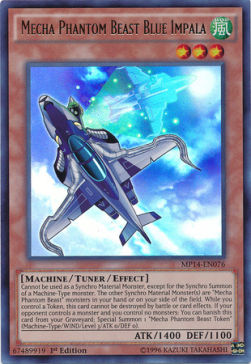 Bestia Fantasma Meccanica Blu Impala - 2014 Mega-Tins Mega-Pack (Ultra Rare) [MP14-076]