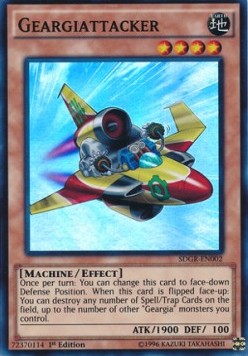 Ingranaggianattaccante - Structure Deck: Furia Ingranaggian (Super Rare) [SDGR-002]