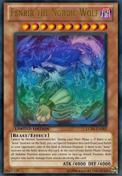 Fenrir il Lupo Nordico - Collezione Leggendaria 5D's (Ultra Rare) [LC05-002]