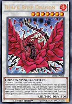 Drago Rosa Nera - Collezione Leggendaria 5D's (Ultra Rare) [LC05-004]